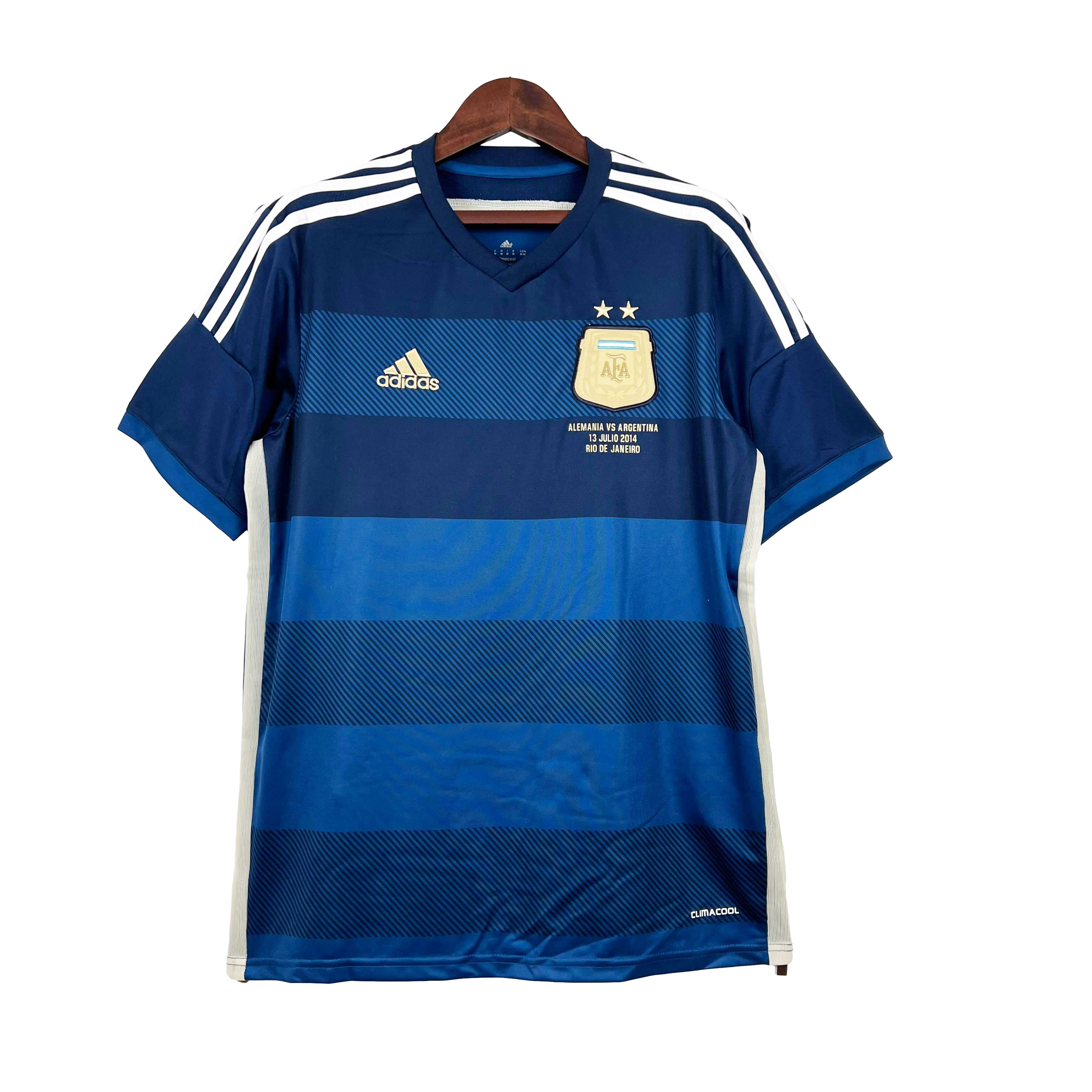 AlphaJersey-Retro Argentina 2014 Away Stadium Jersey