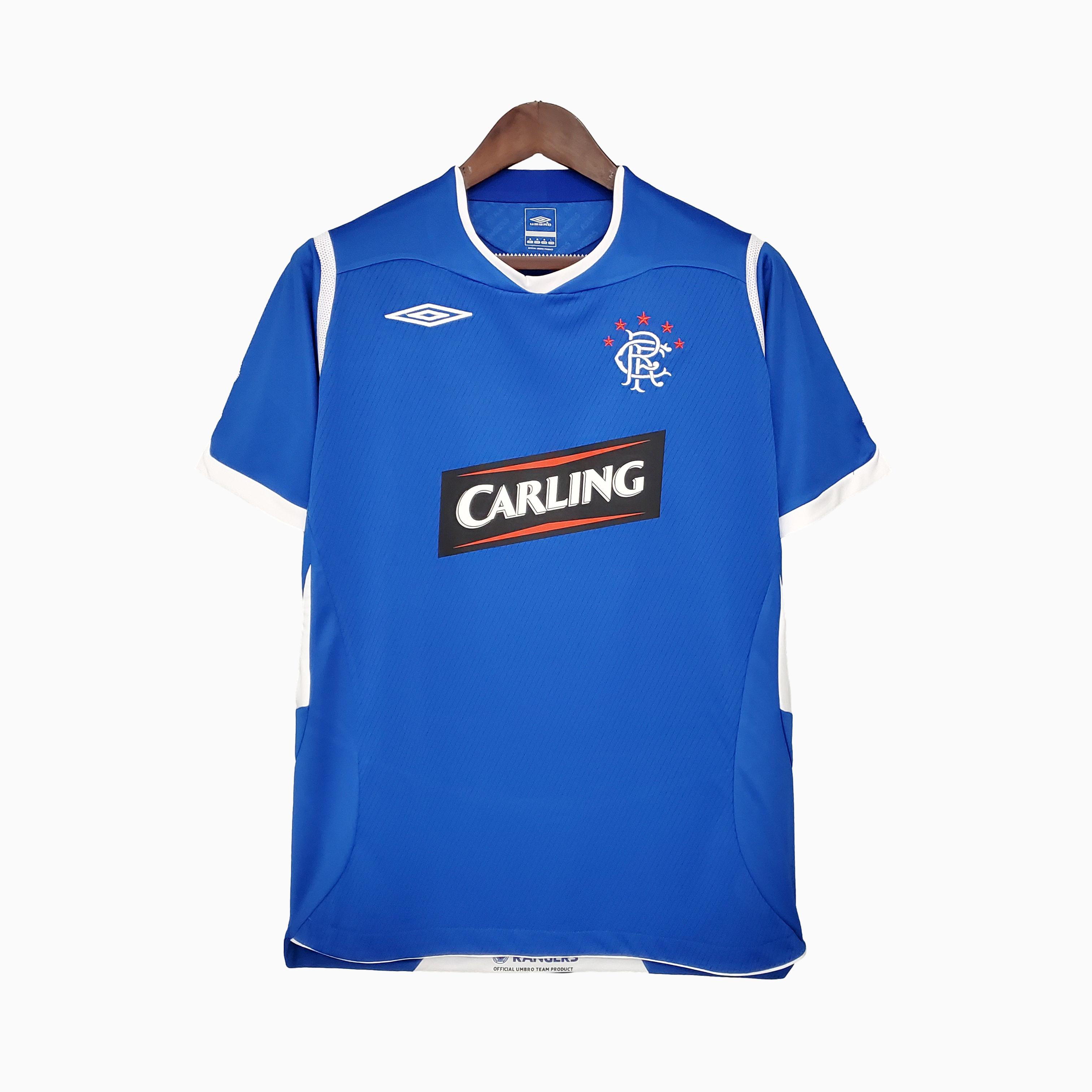 AlphaJersey-Retro Glasgow Rangers 08-09 Home Stadium Jersey