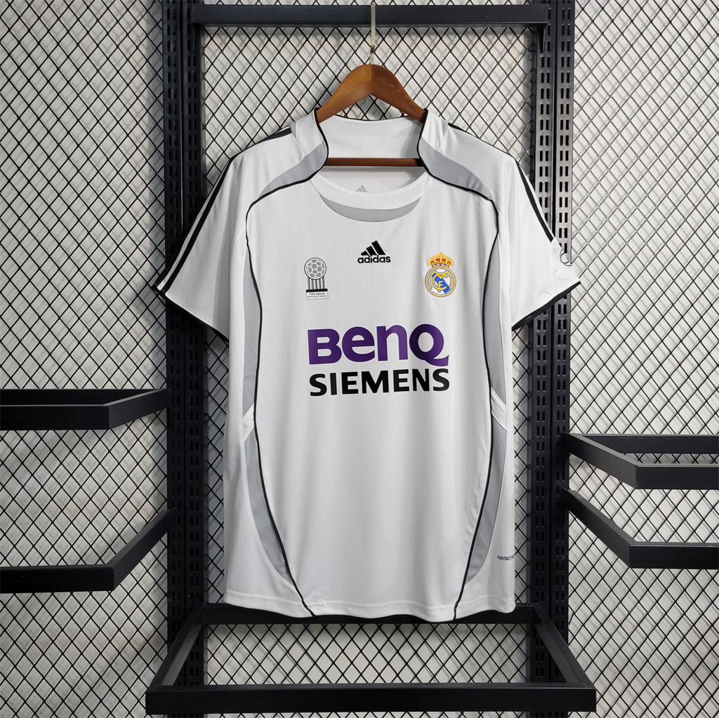 AlphaJersey-Real Madrid Retro 06-07 Home Stadium Jersey