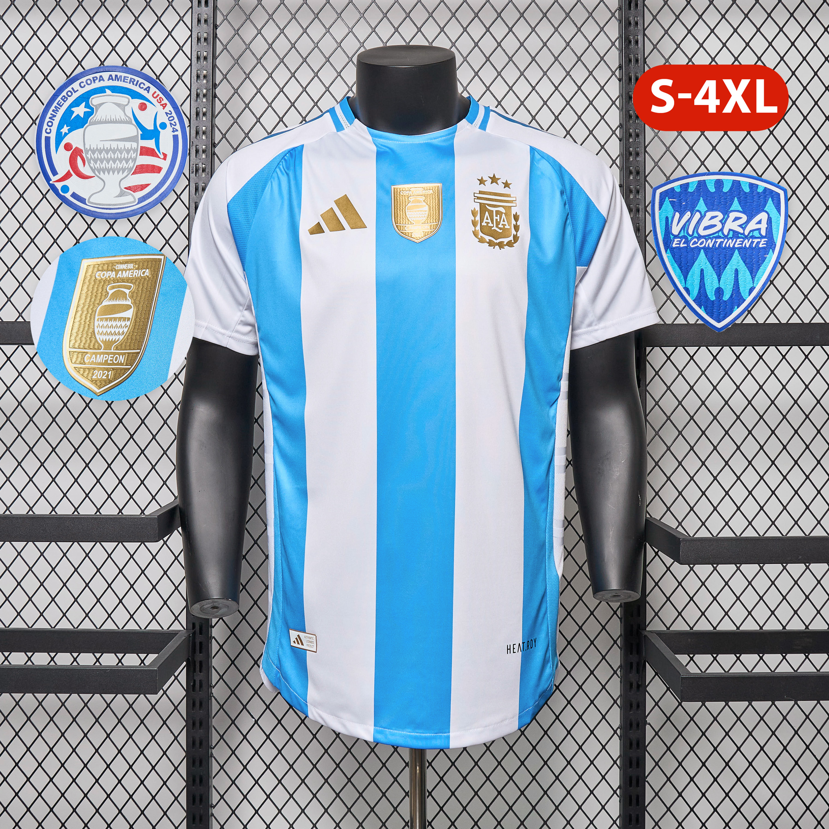 AlphaJersey-Argentina 2024 Home Stadium Jersey - Player Version