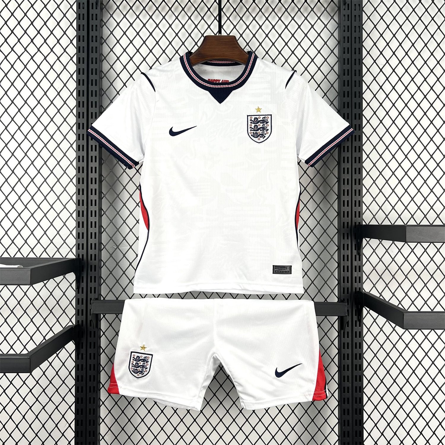 AlphaJersey-England 2026 Home White Kids Kit