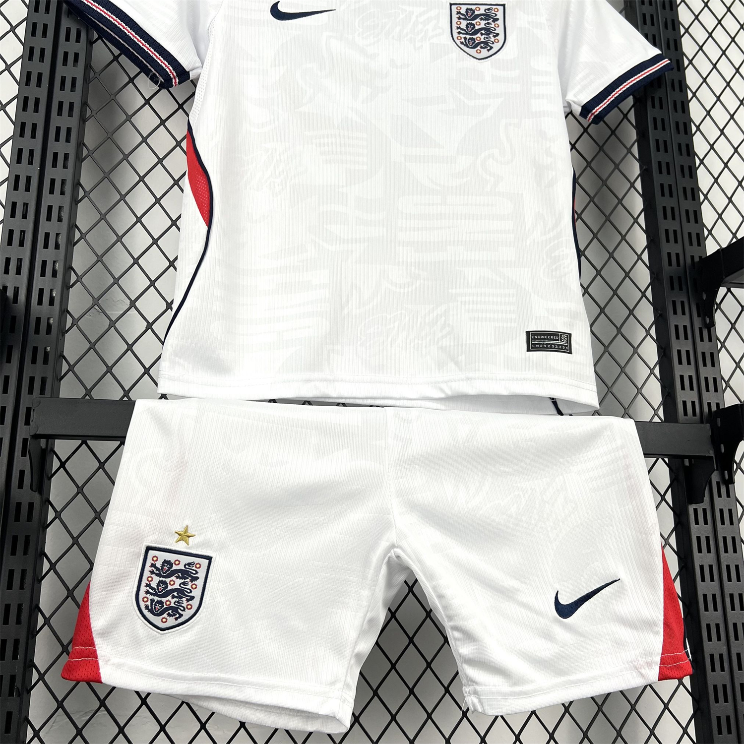AlphaJersey-England 2026 Home White Kids Kit