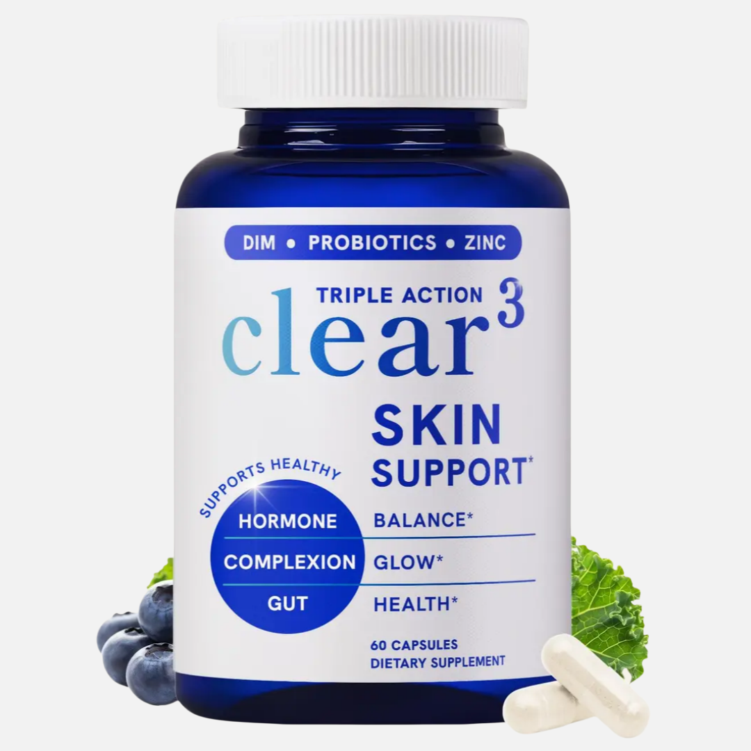 Clear Skin Acne Supplement with Zinc
