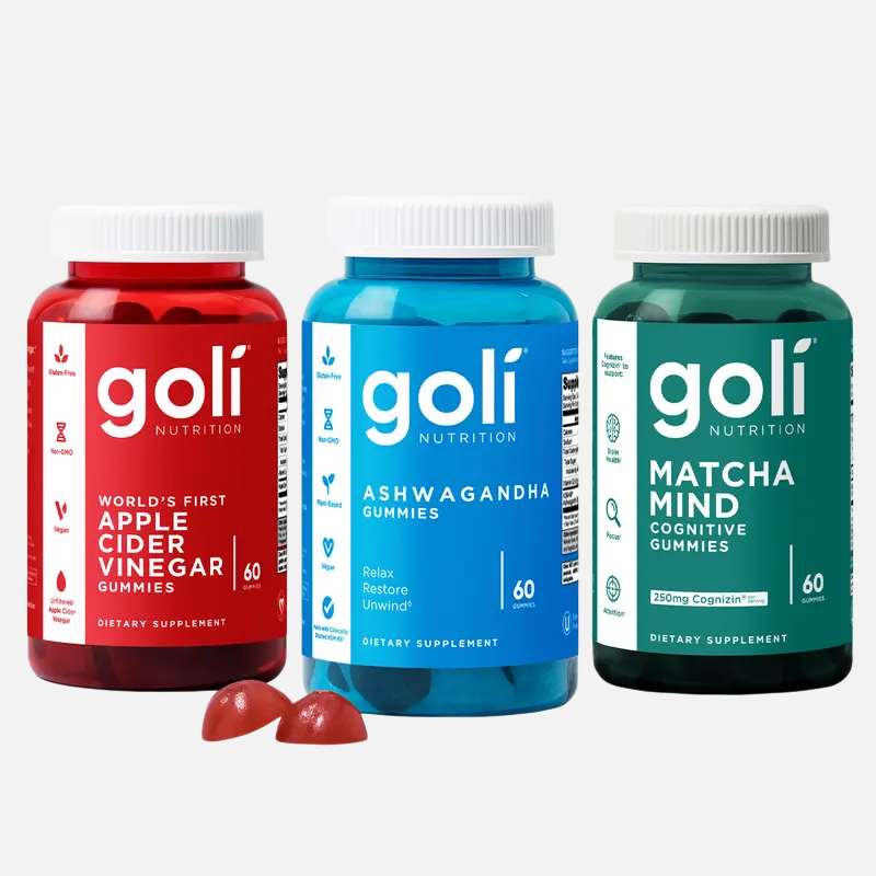 Goli Best Seller Bundle: Ashwagandha KSM-66