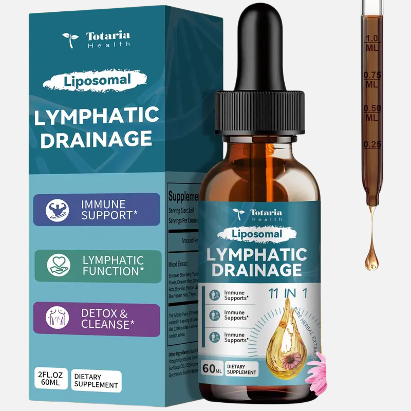 Totaria Liposomal Lymphatic Drainage Drops - 11 In 1 