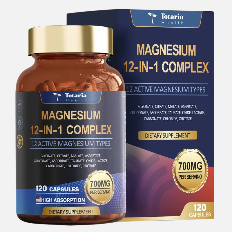 Totaria 12-in-1 Magnesium Complex 700mg