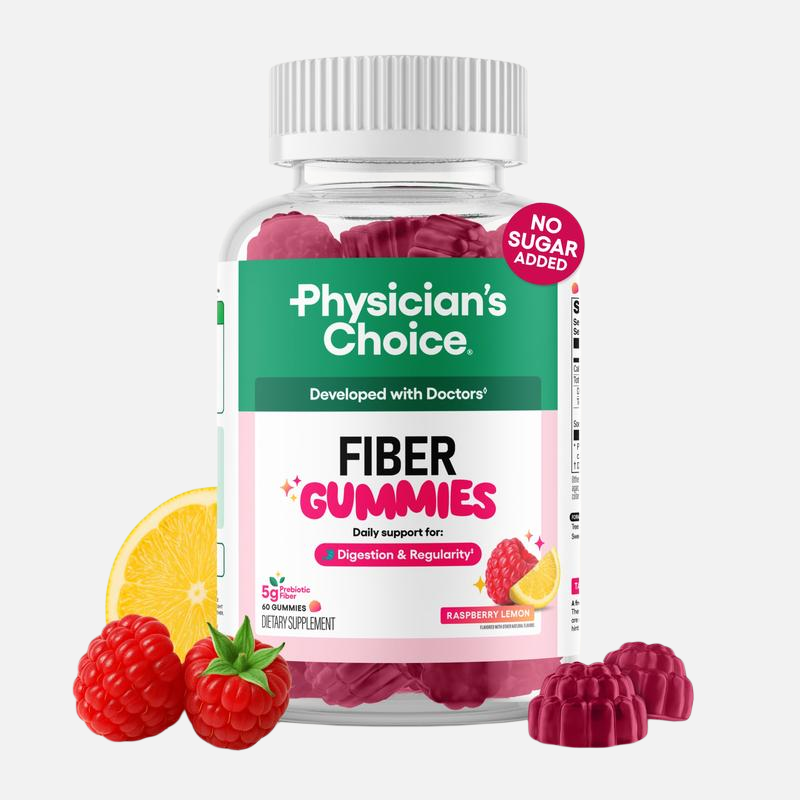 Physician’s Choice Fiber Gummies for Digestive Health 