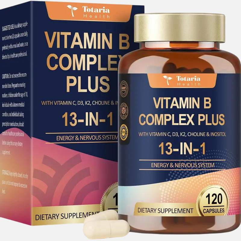 Totaria 13-in-1 Vitamin B Complex Plus with Vitamin