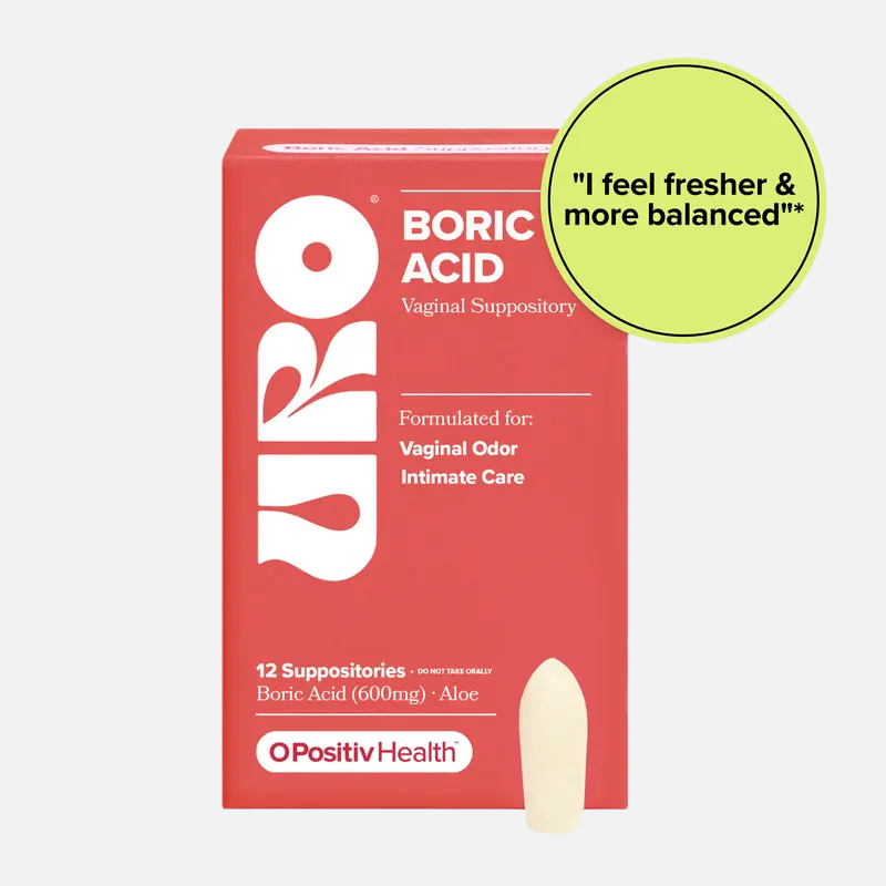 URO - Boric Acid Vaginal Support