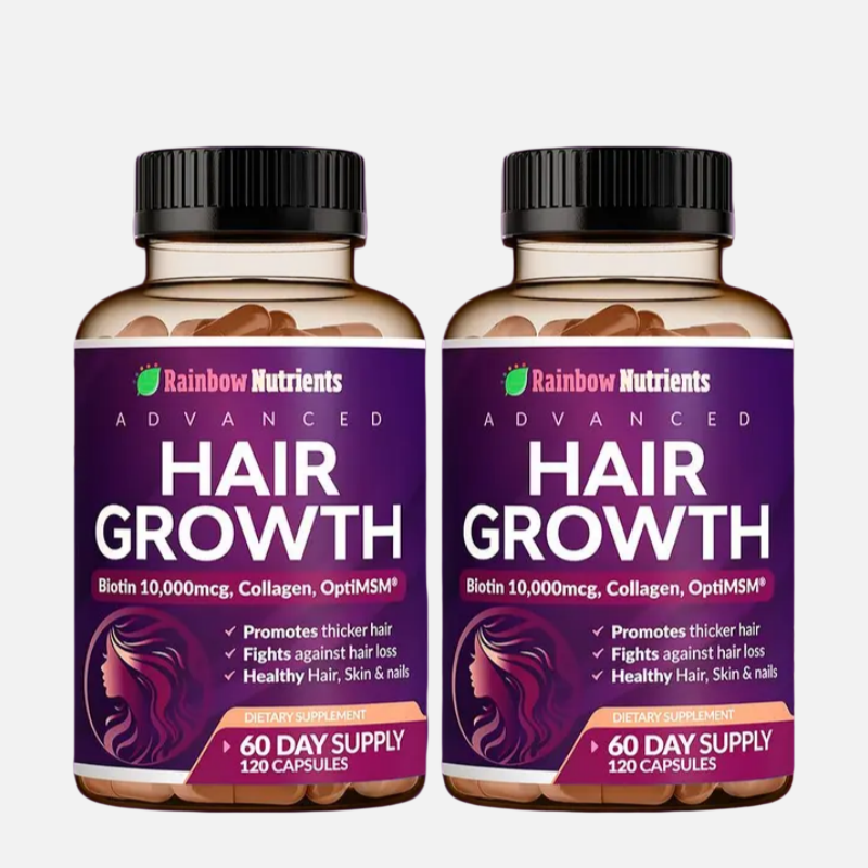 (2 Pack) 24-in-1 Advanced Hair Growth Vitamins 