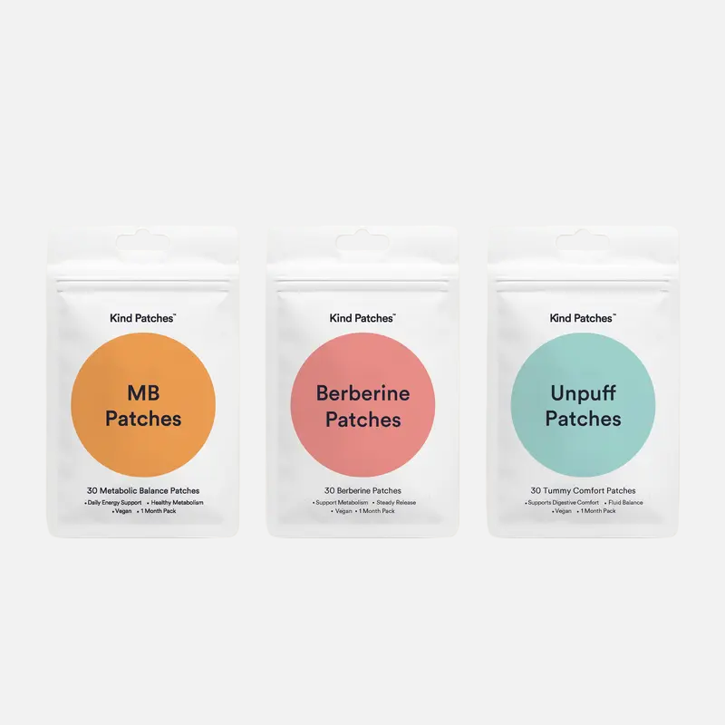 Kind Patches Metabolic Trio Bundle
