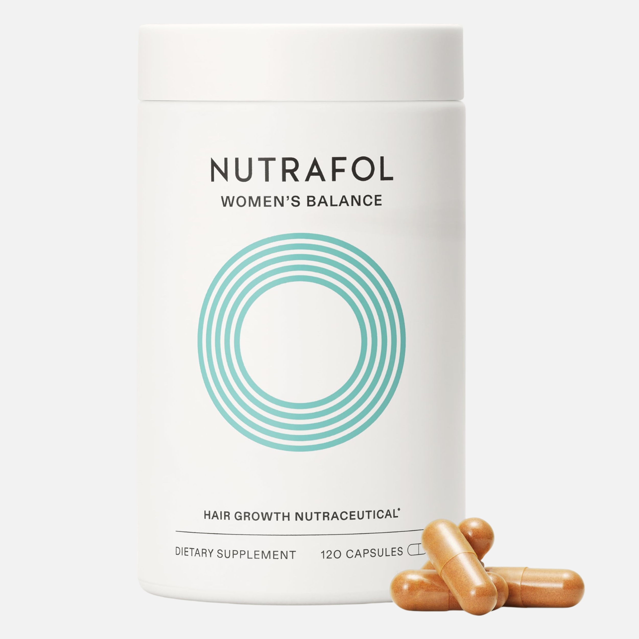 Nutrafol women's balanced hair growth supplement
