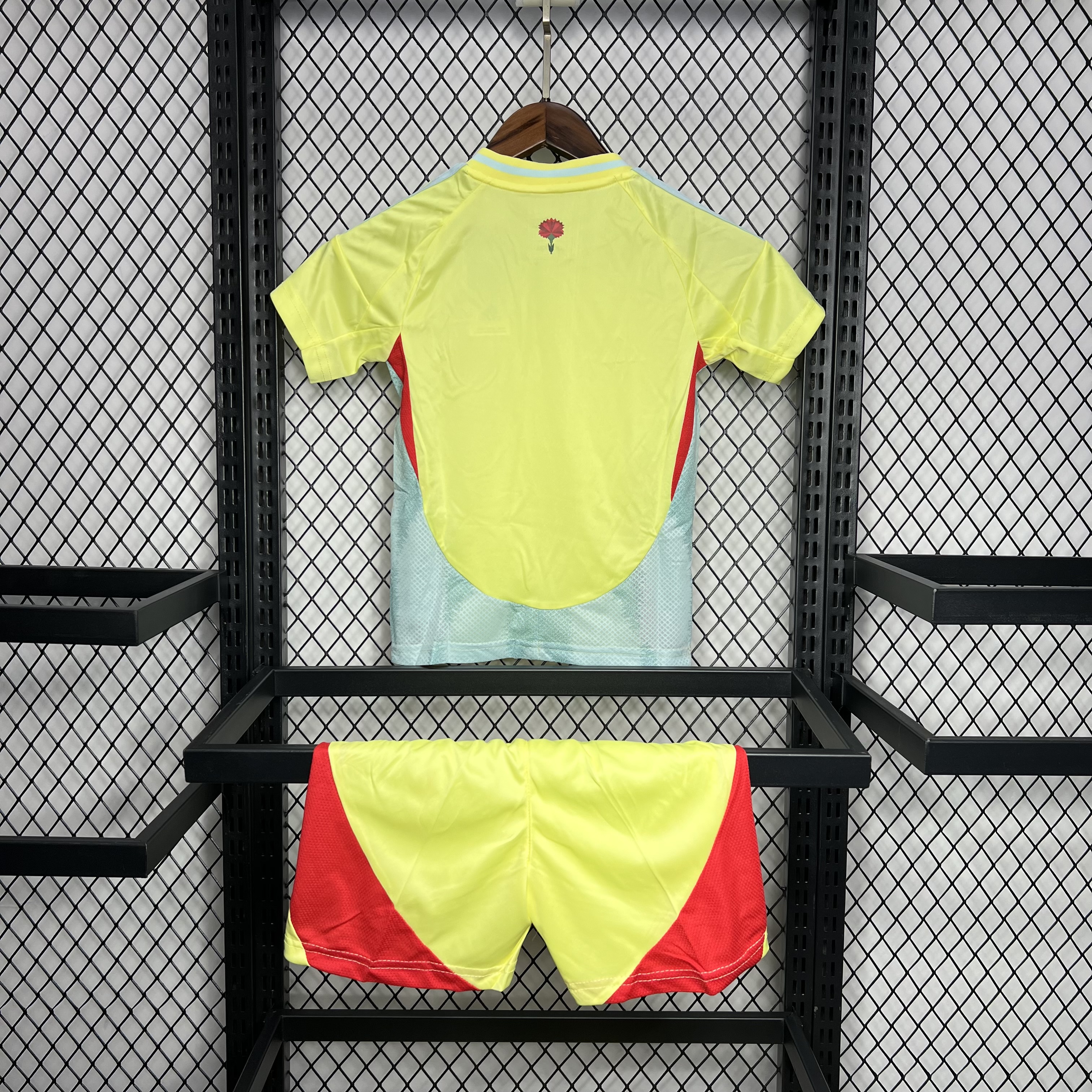 AlphaJersey-Spain 2024 Away Kids Kit