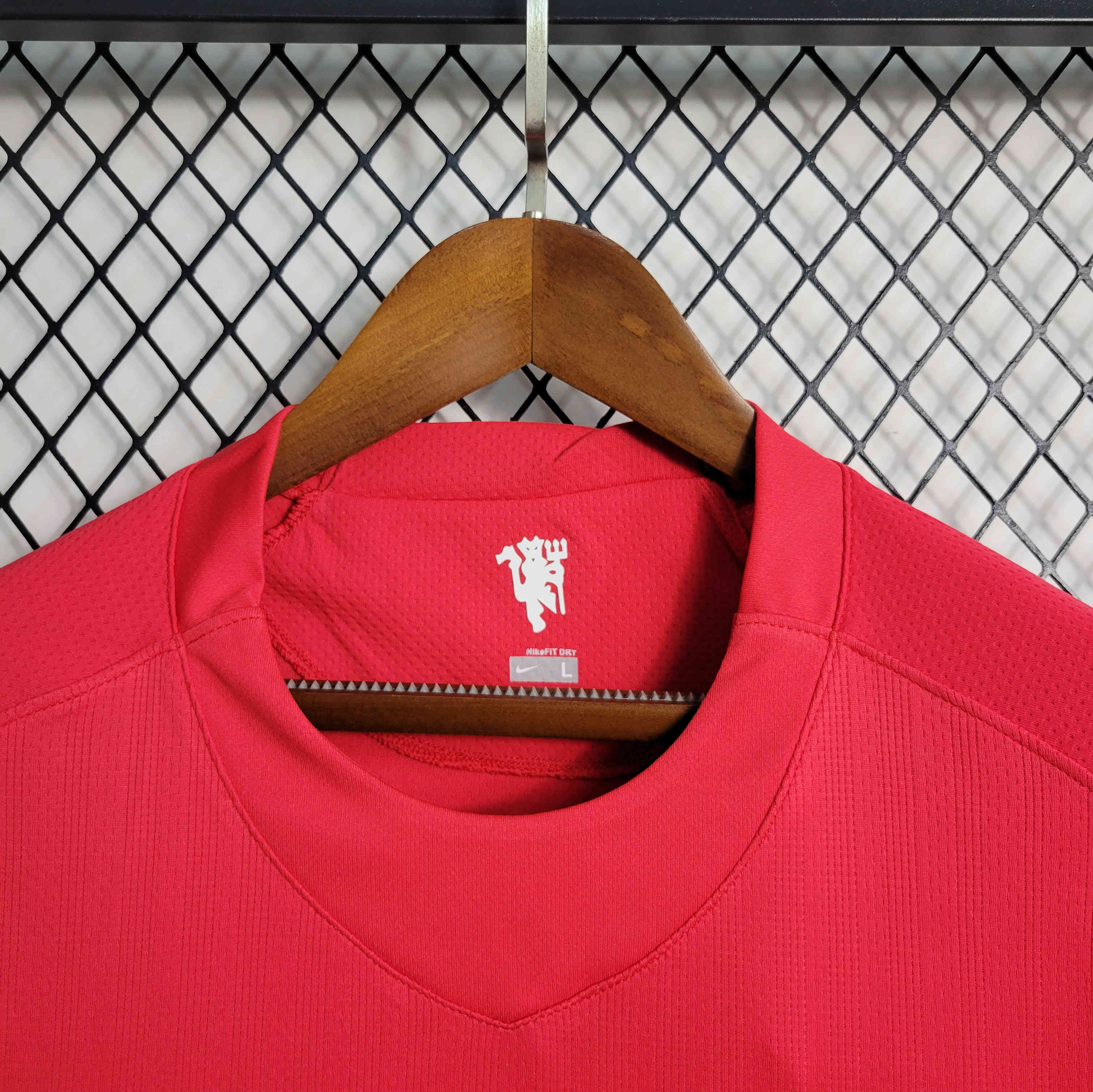 AlphaJersey-Retro Manchester United 07-08 Home Jersey - Champions League Final Version