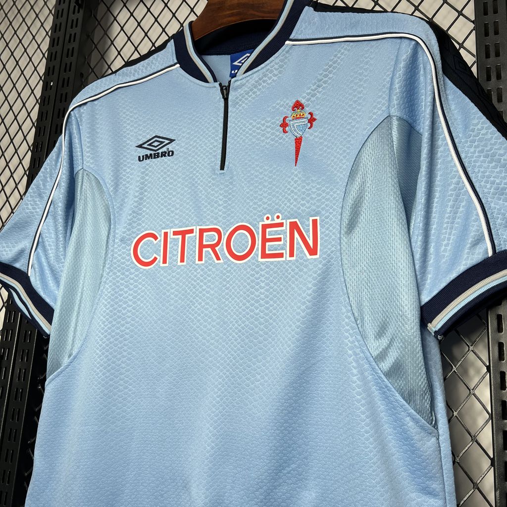 AlphaJersey-Retro Celta Vigo 1999-00 Home Stadium Jersey