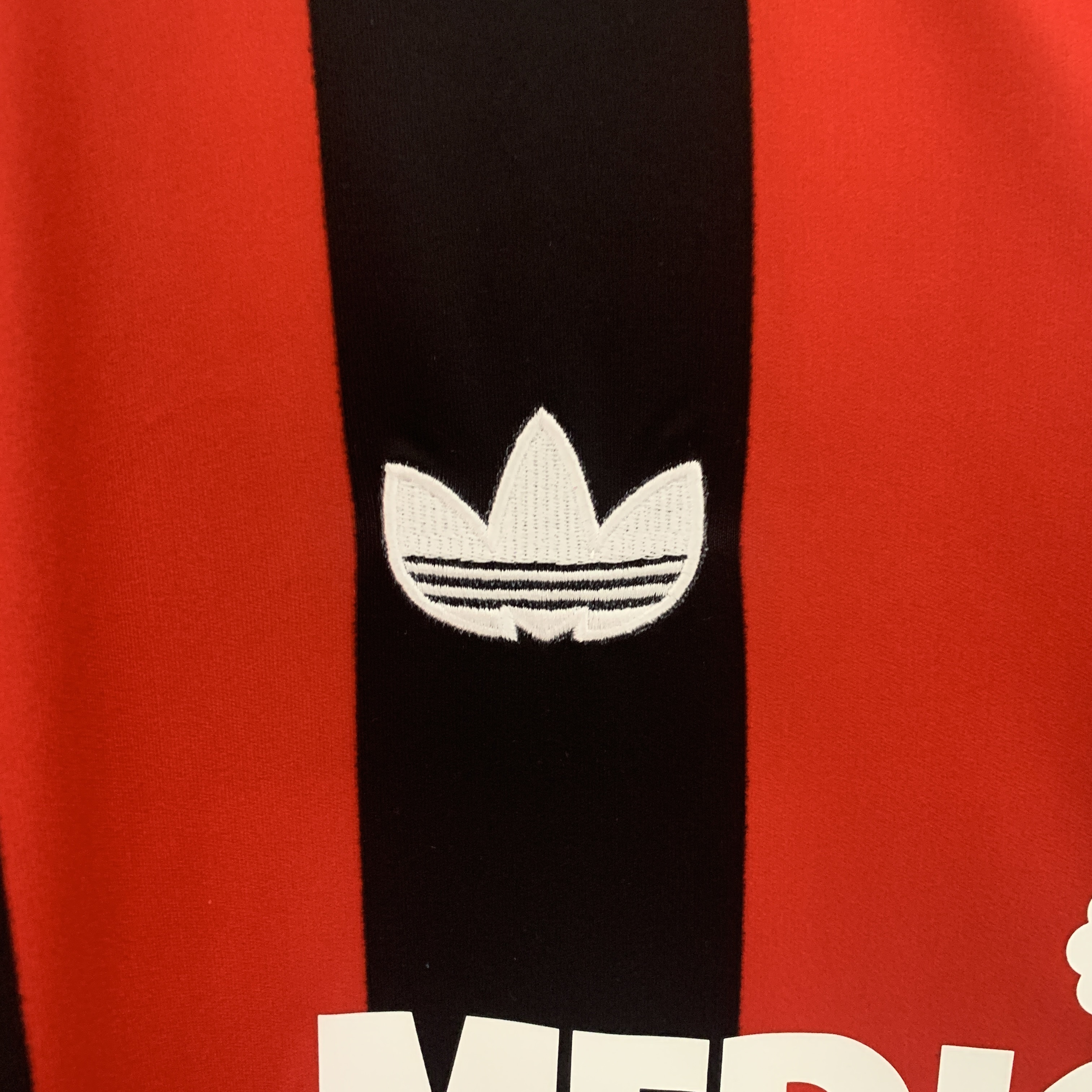 AlphaJersey-Retro AC Milan 90-91 Home Stadium Jersey