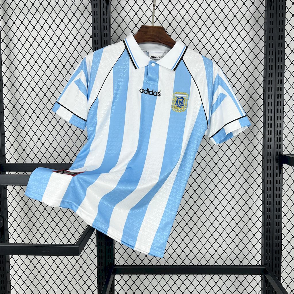 AlphaJersey-Retro Argentina 1996 Home Jersey