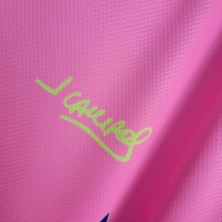 AlphaJersey-Retro Mexico 1992-93 Goalkeeper Pink Jersey