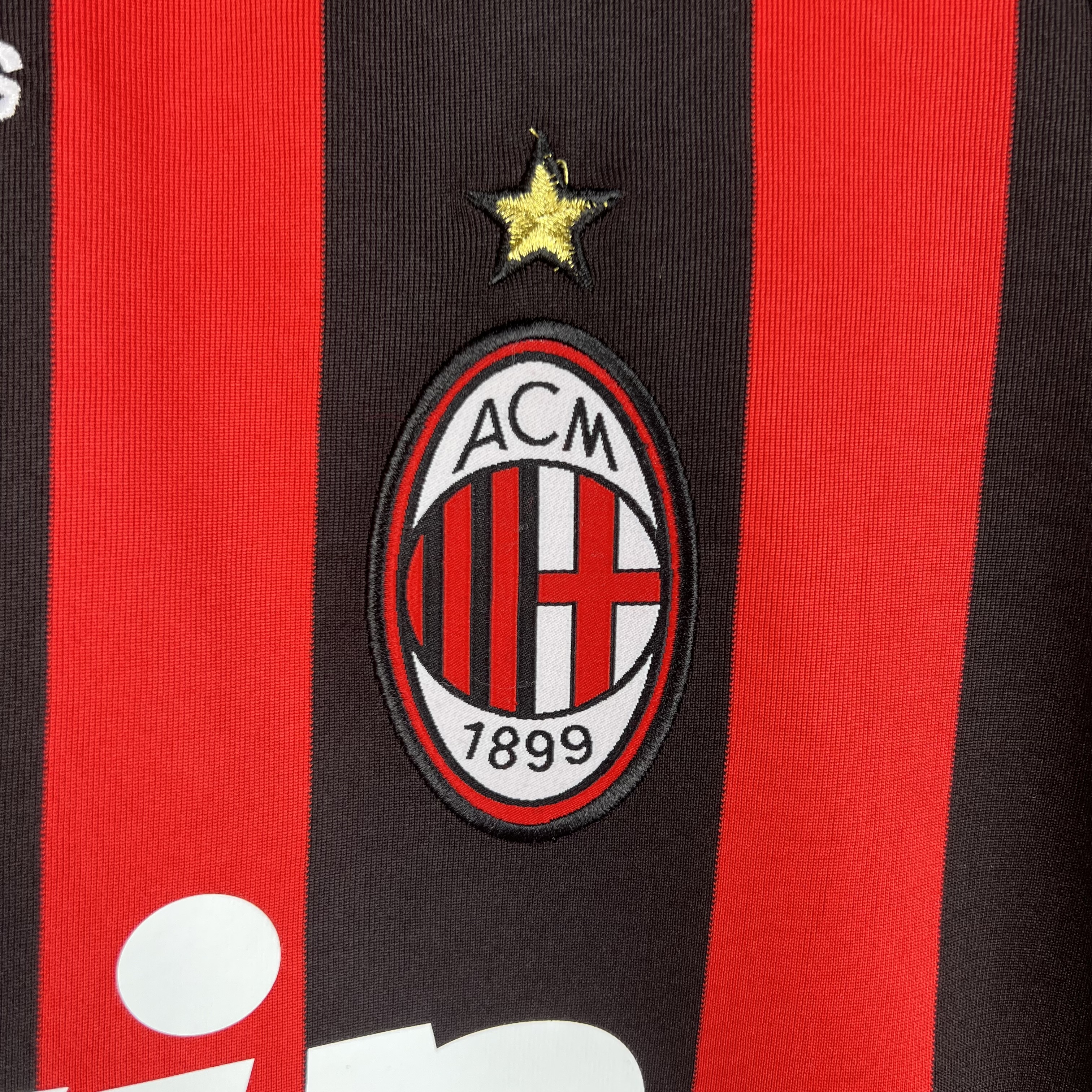 AlphaJersey-Retro AC Milan 2008-09 Home Stadium Jersey