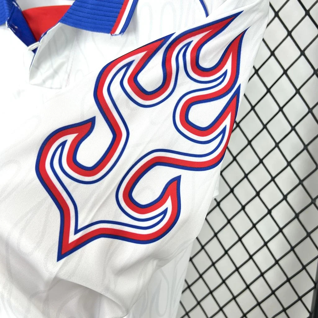 AlphaJersey-Retro Japan 1998 Away Long Sleeves Jersey