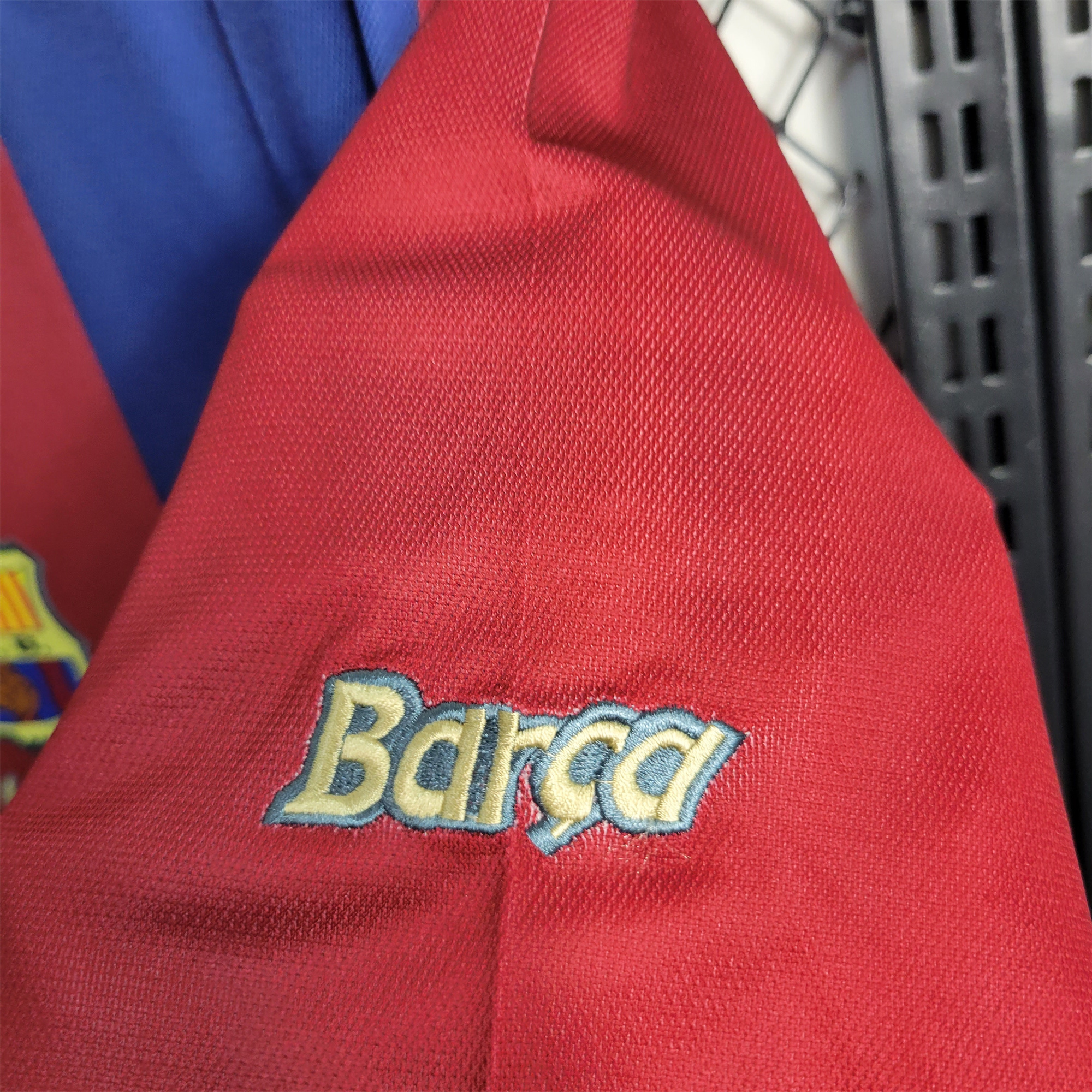 AlphaJersey-Retro Barcelona 98-99 Home Stadium Jersey