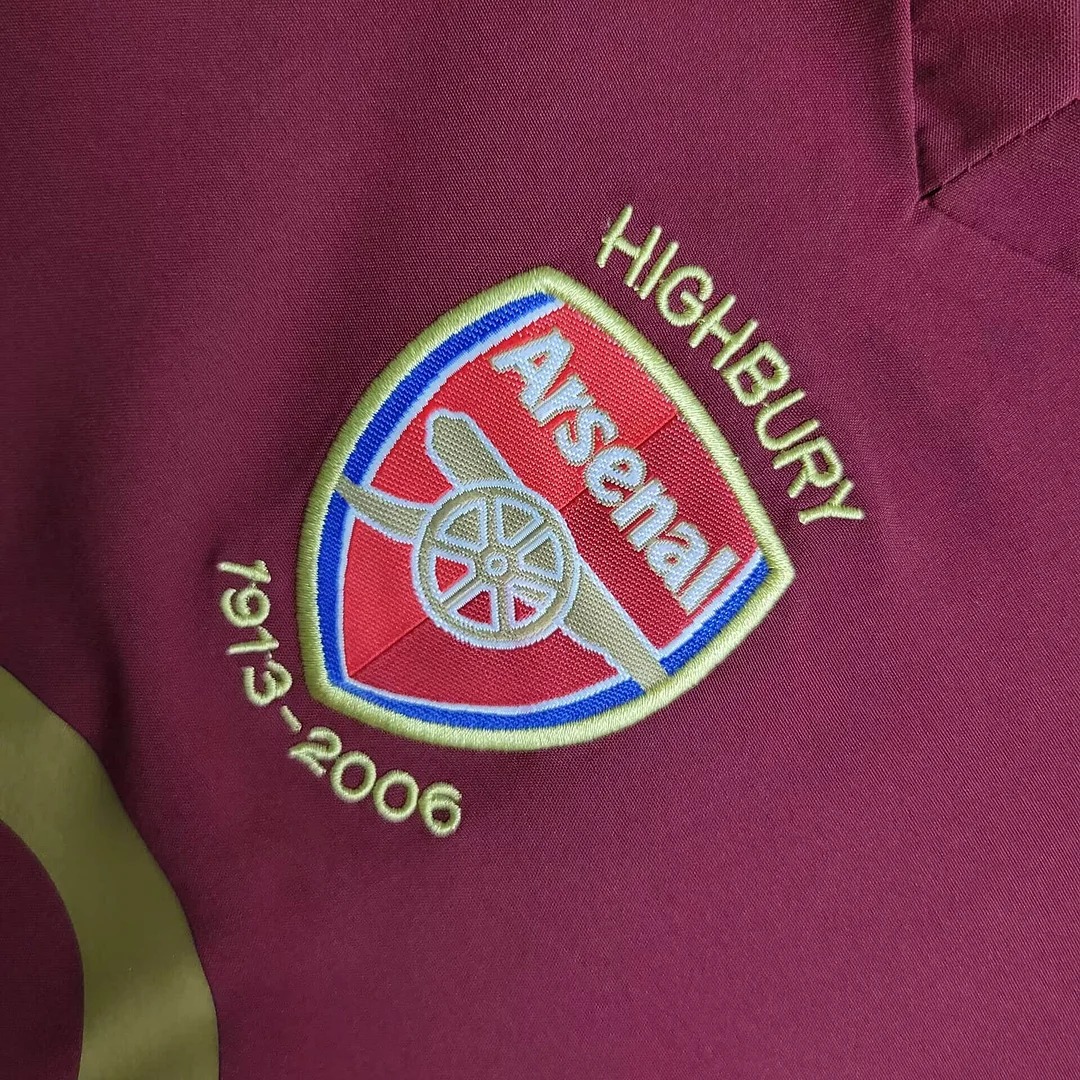 AlphaJersey-Retro Arsenal 2005-06 Home Stadium Kids Kit