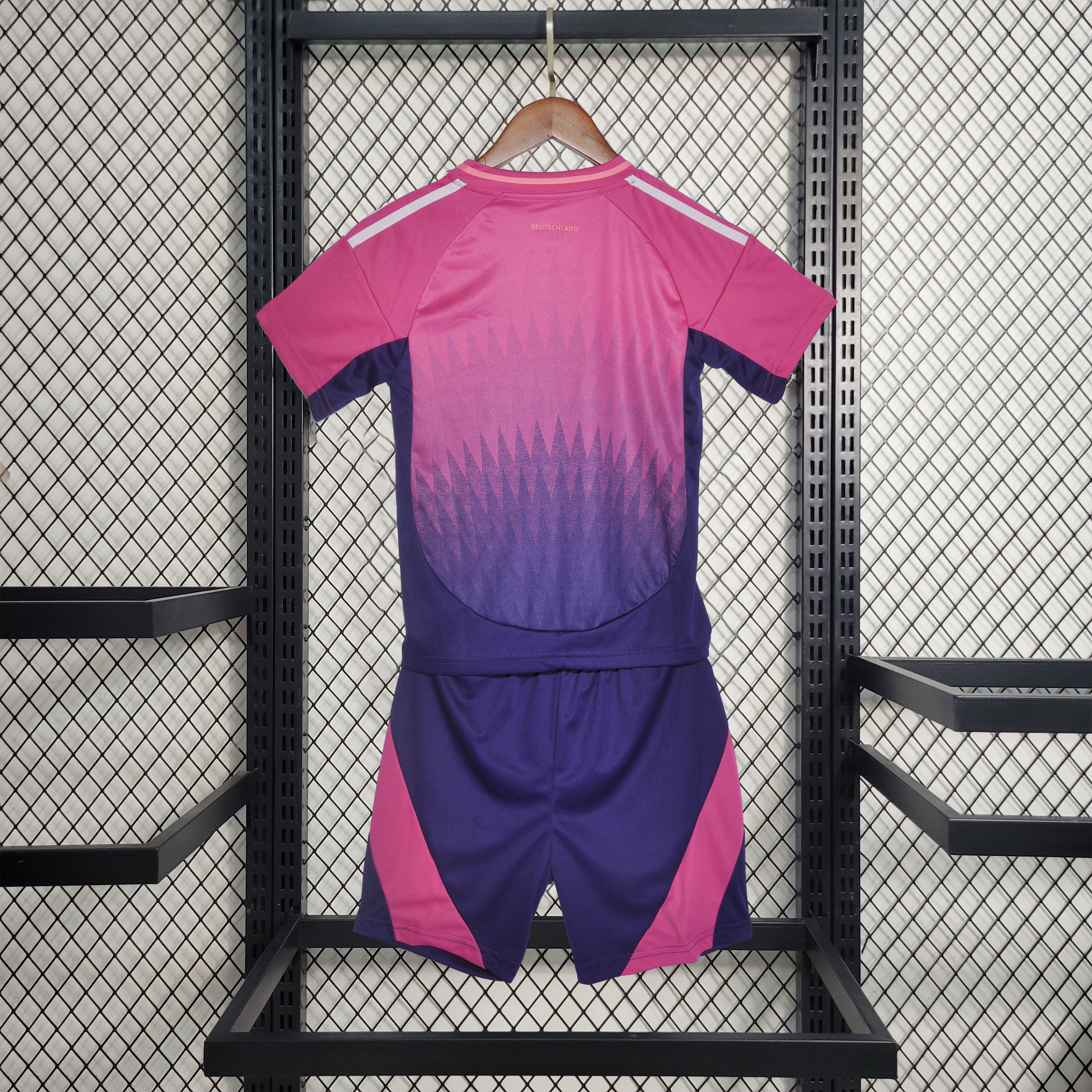 AlphaJersey-Germany 2024 Away Stadium Kids Kit
