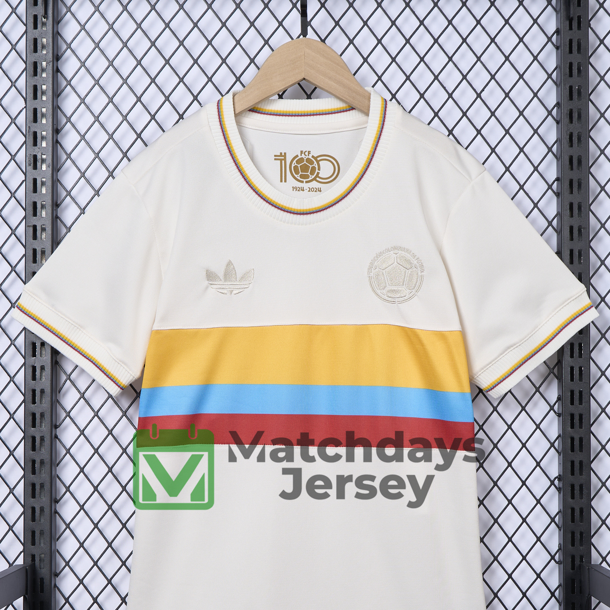 AlphaJersey-Women's Colombia 2024 100th Anniversary Jersey
