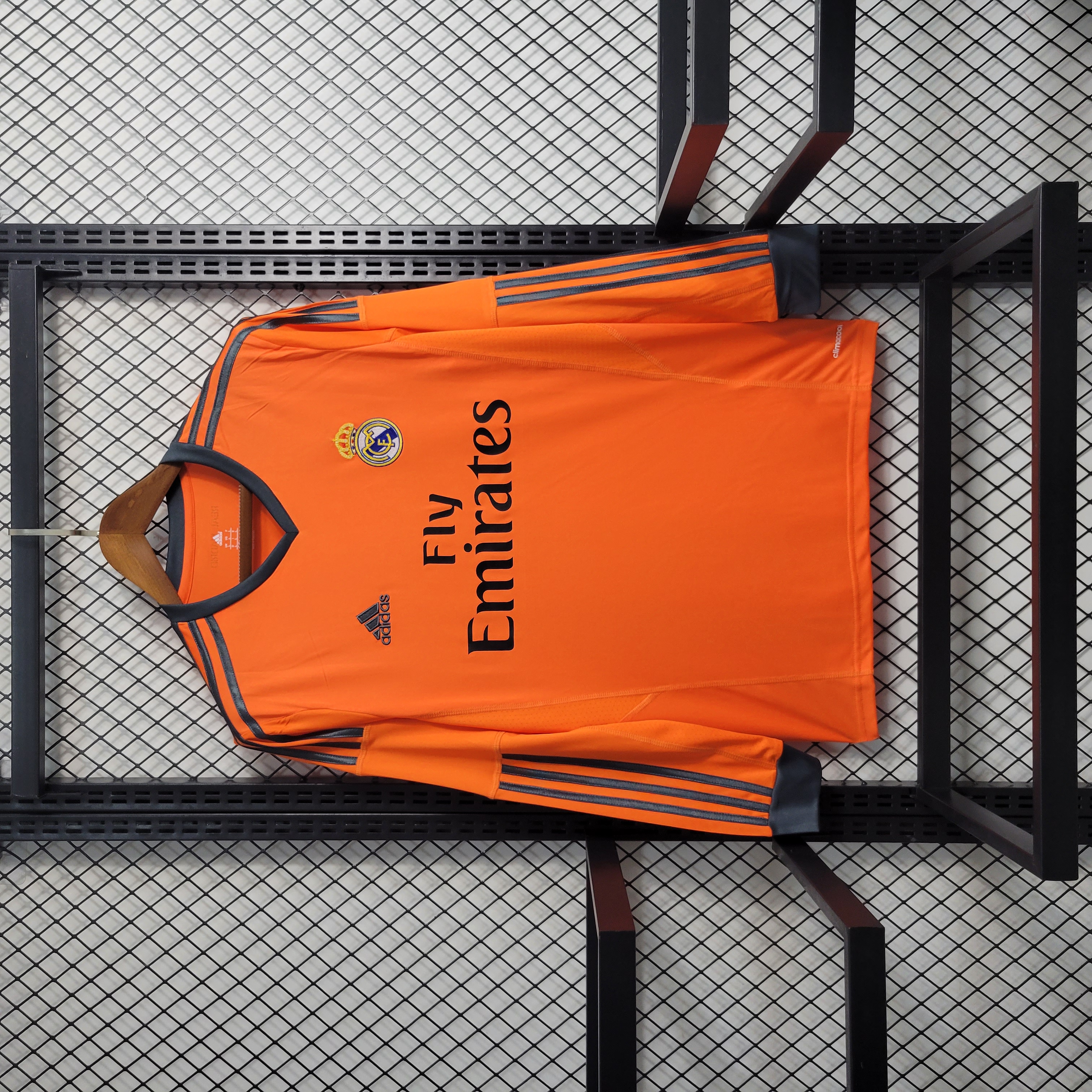 AlphaJersey-Retro Real Madrid 13-14 Third Long Sleeve Jersey