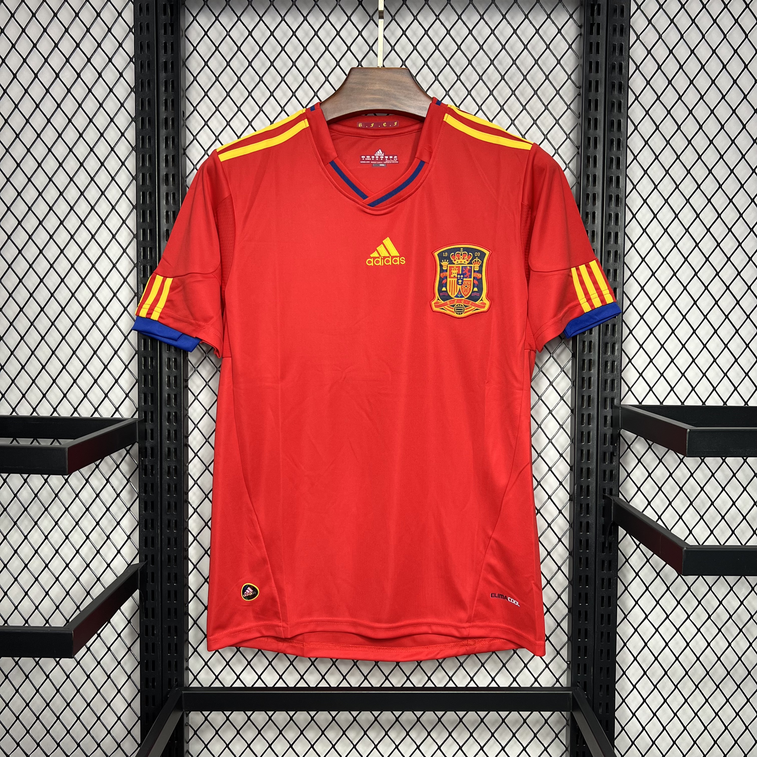 AlphaJersey-Retro Spain 2010 Home Stadium Jersey