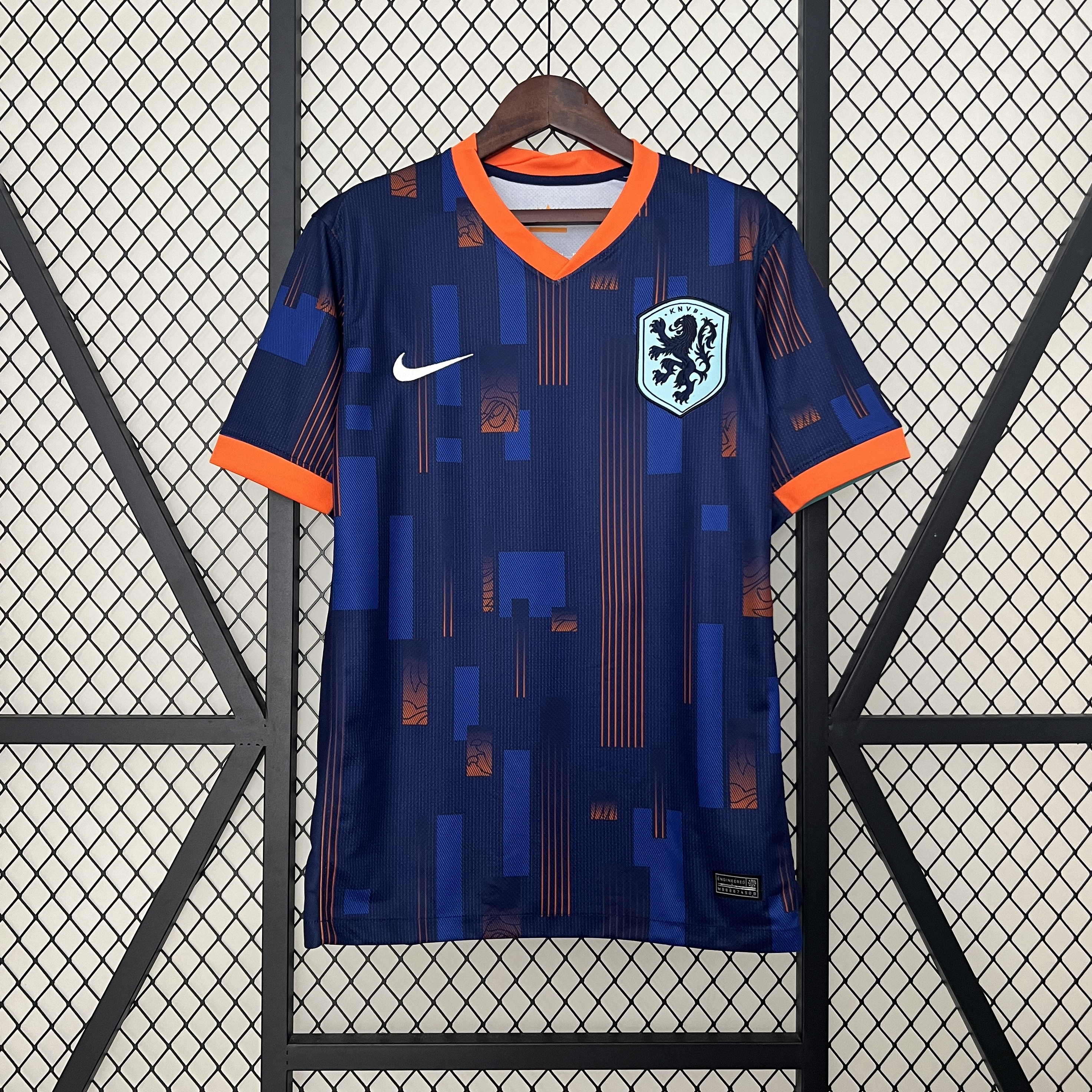 AlphaJersey-Netherlands 2024 Away Jersey - Fans Version