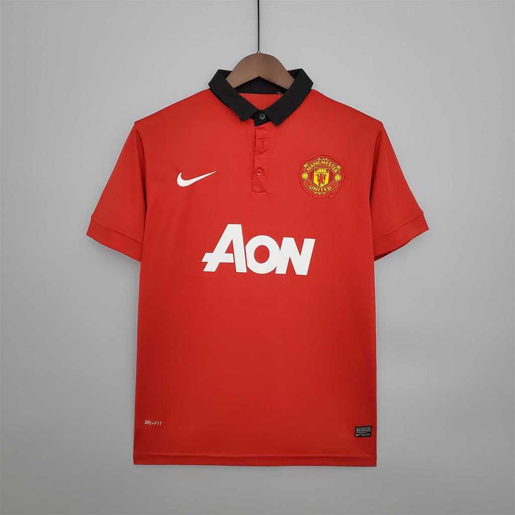AlphaJersey-Retro Manchester United 13-14 Home Stadium Jersey