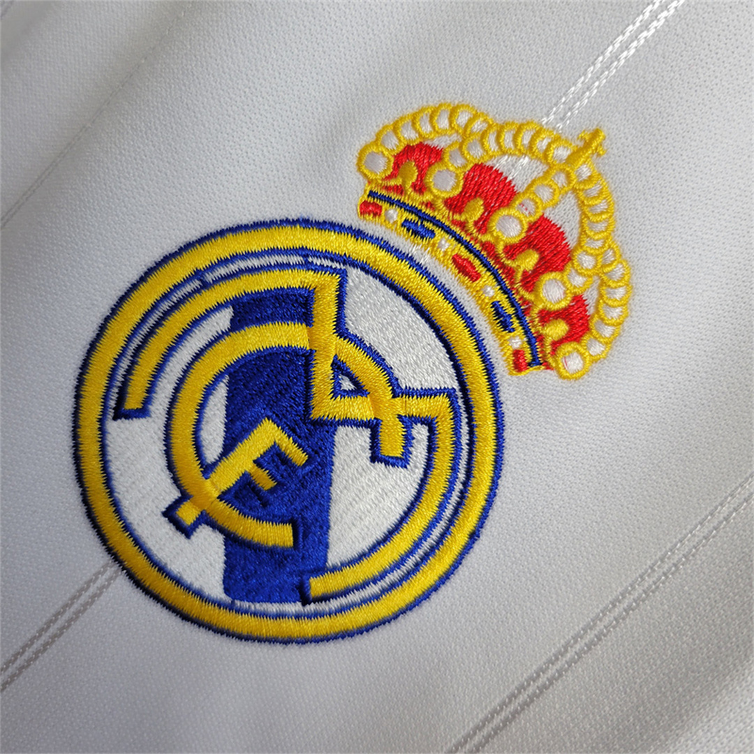 AlphaJersey-Real Madrid Retro 12-13 Home Long Sleeve Jersey