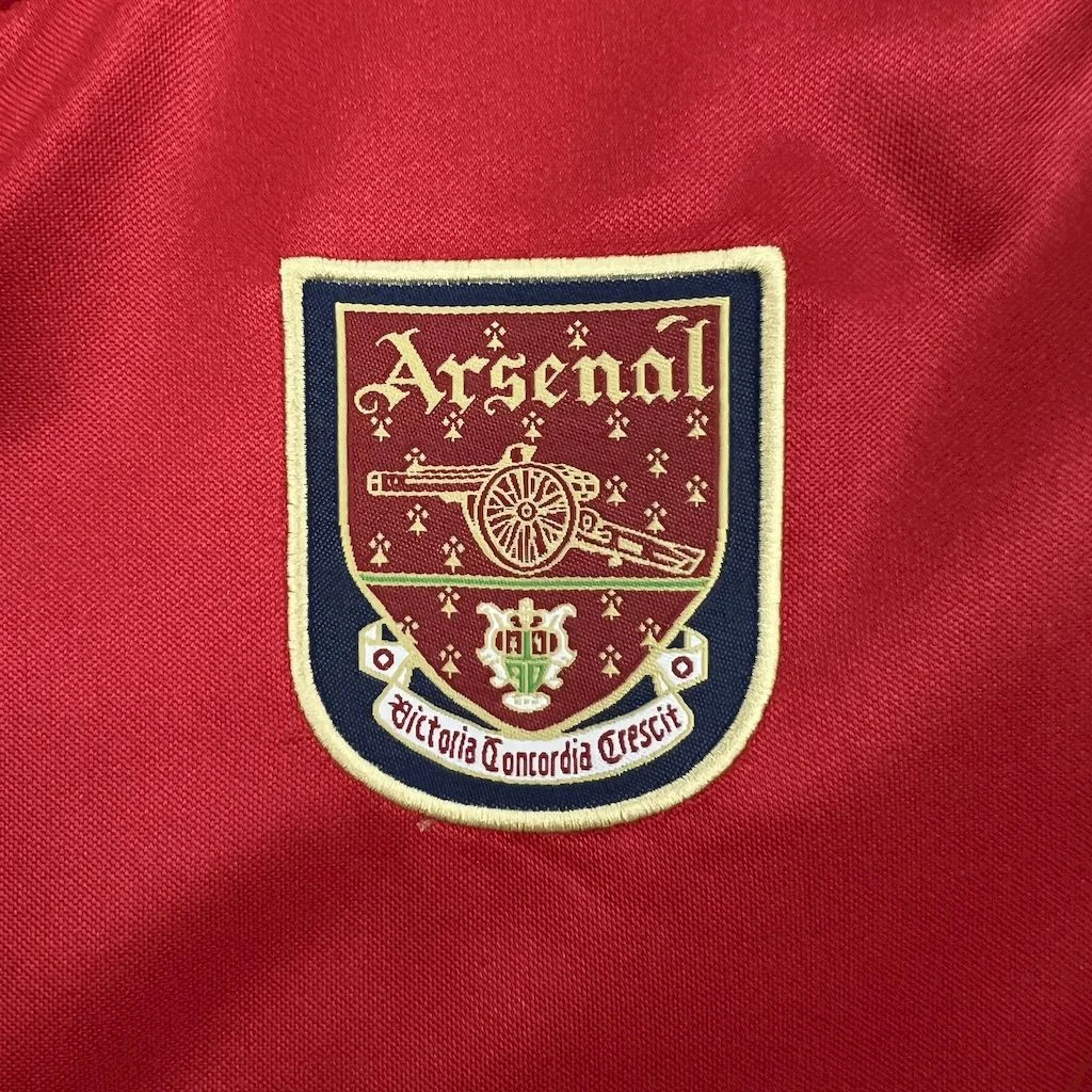 AlphaJersey-Retro Arsenal 2001-02 Home Long Sleeves Jersey