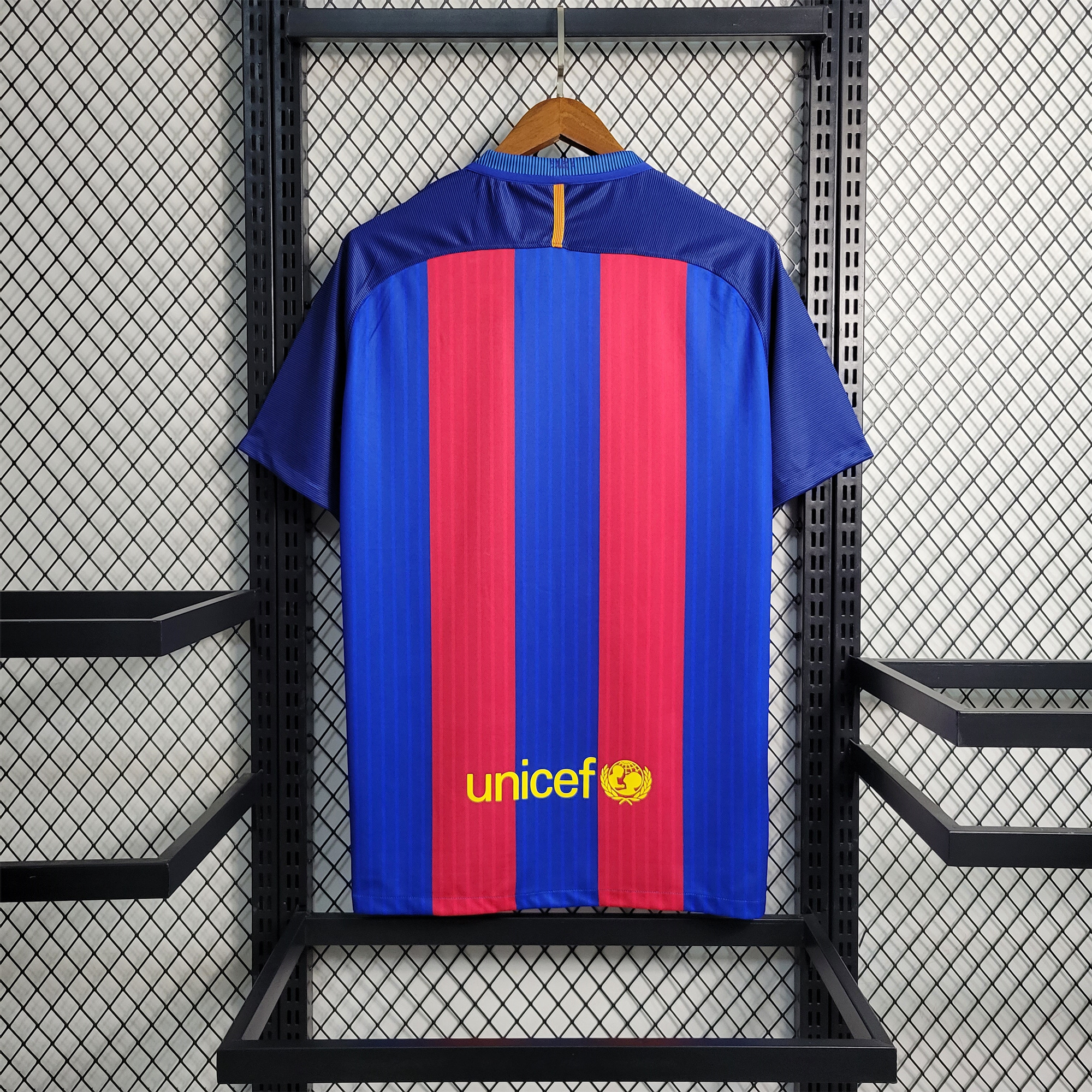 AlphaJersey-Retro Barcelona 16-17 Home Stadium Jersey