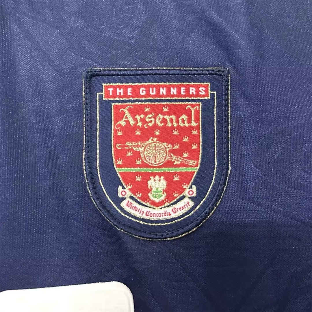 AlphaJersey-Retro Arsenal 95-96 Away Long Sleeve Jersey