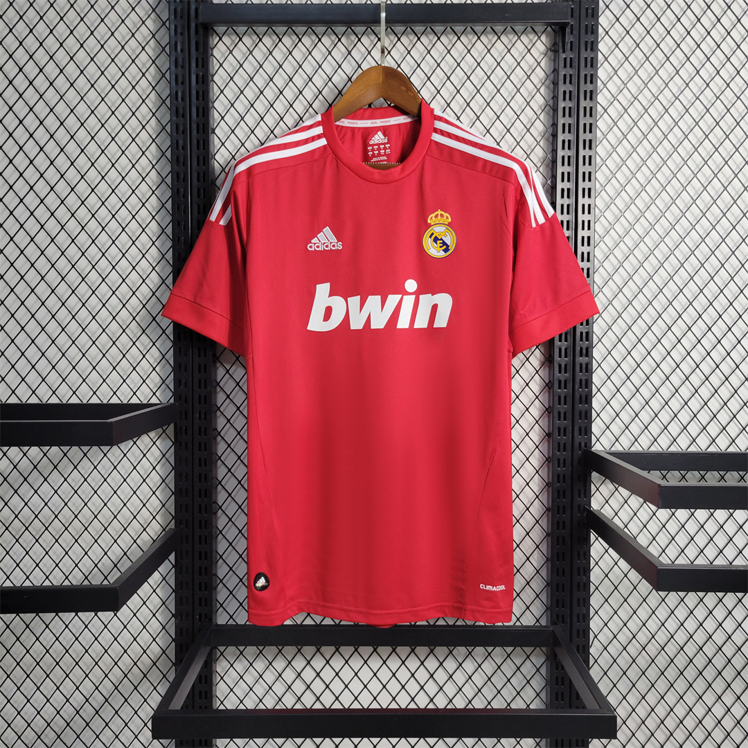 AlphaJersey-Real Madrid Retro 11-12 Third Red Jersey