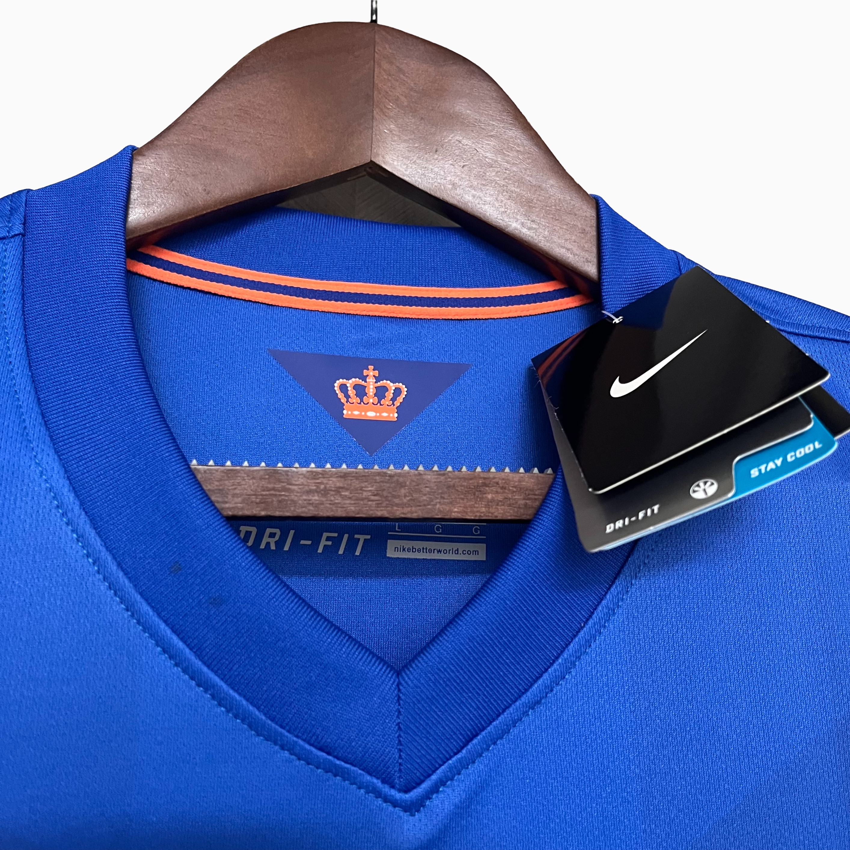 AlphaJersey-Retro Netherlands 2014 Away Stadium Jersey