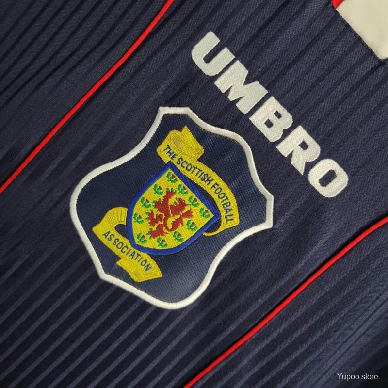 AlphaJersey-Retro S-c-o.t l.a-n.d 1996-98 Home Jersey