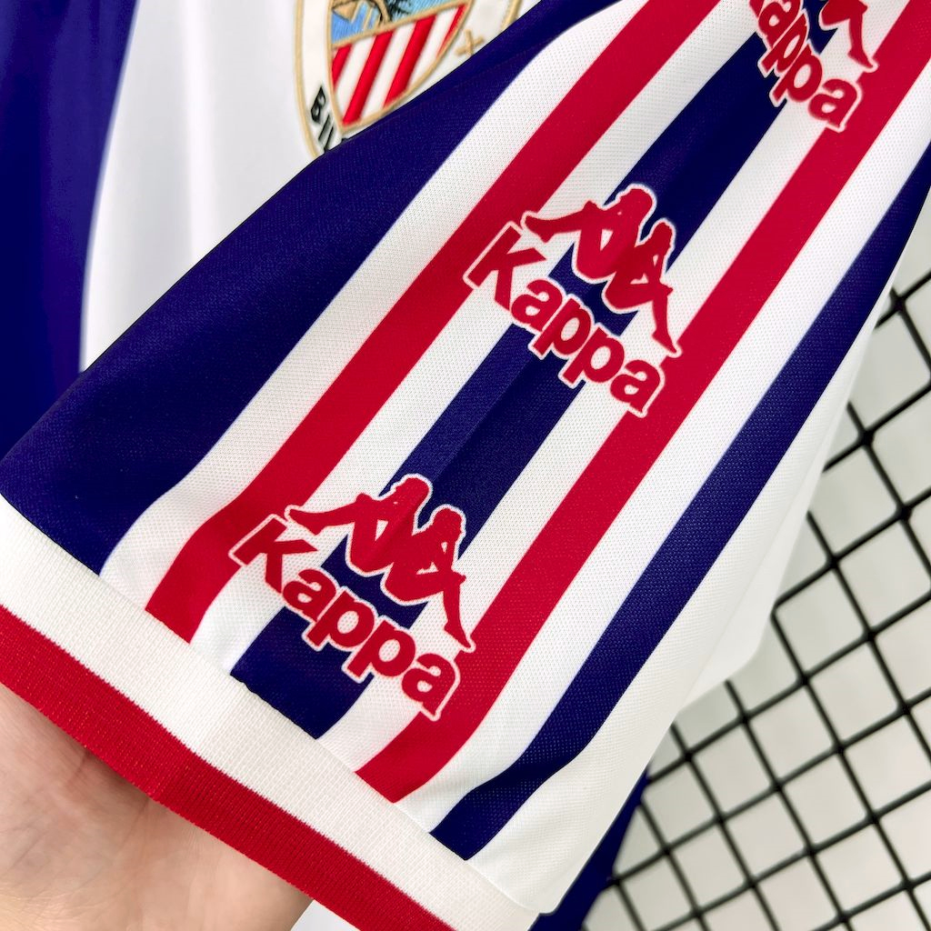 AlphaJersey-Retro Athletic Bilbao 1997-98 Away Unsponsored Jersey