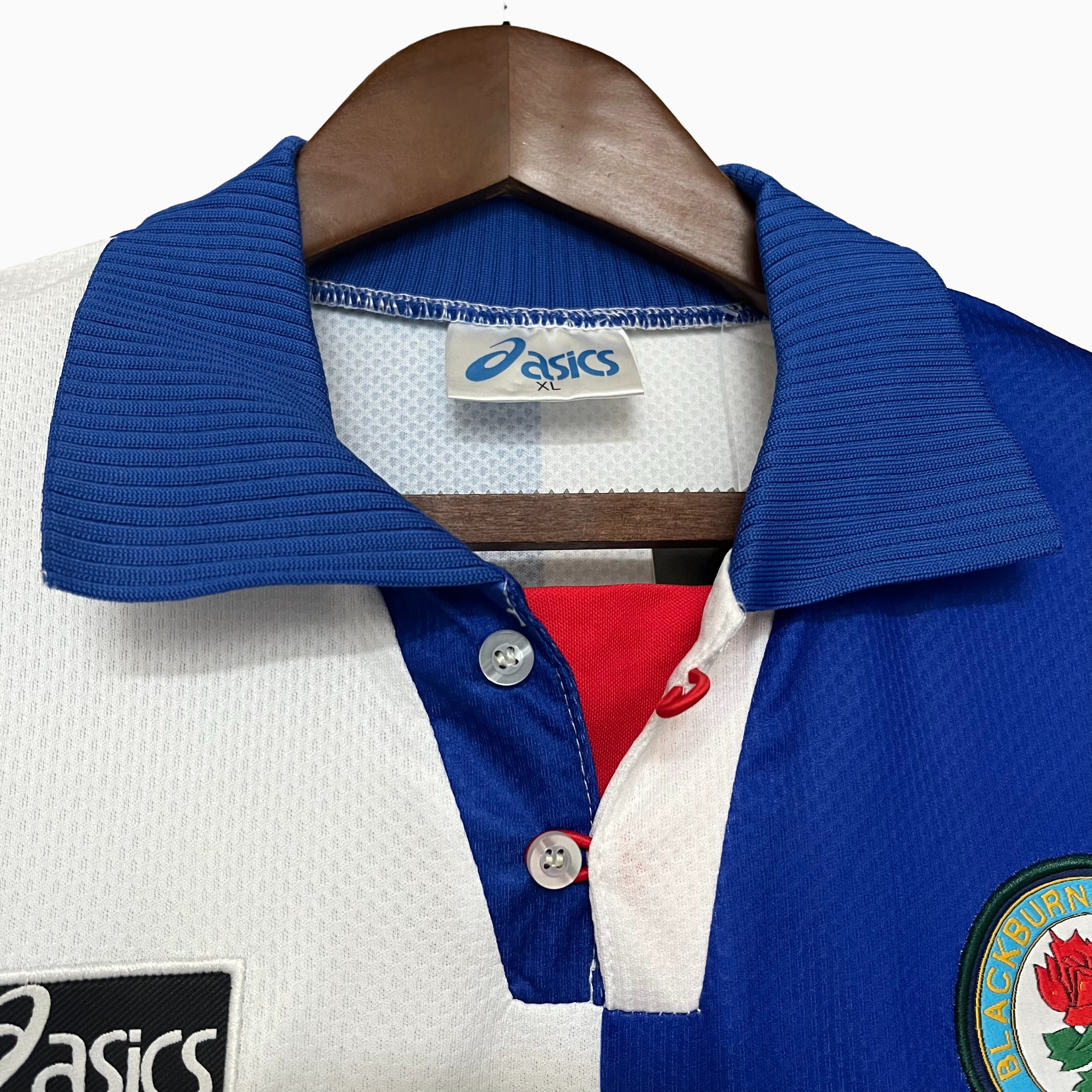 AlphaJersey-Retro Blackburn Rovers 1994-95 Home Stadium Jersey