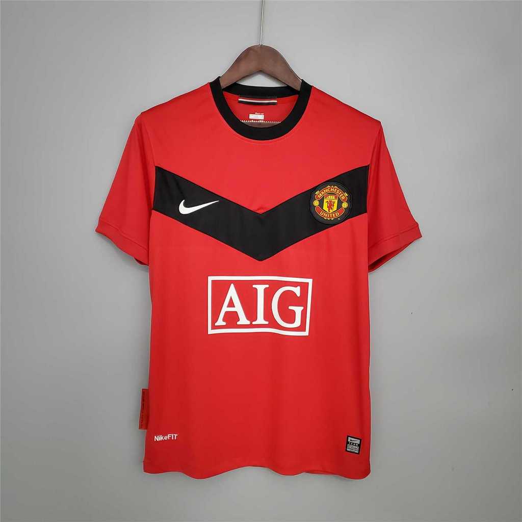 AlphaJersey-Retro Manchester United 09-10 Home Stadium Jersey