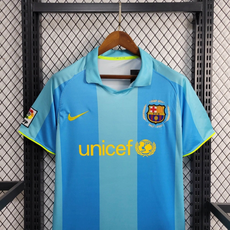 AlphaJersey-Retro Barcelona 07-08 Away Stadium Jersey