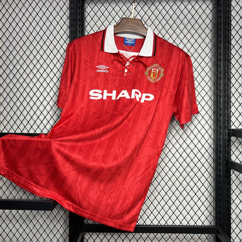 AlphaJersey-Retro Manchester United 92-94 Home Jersey