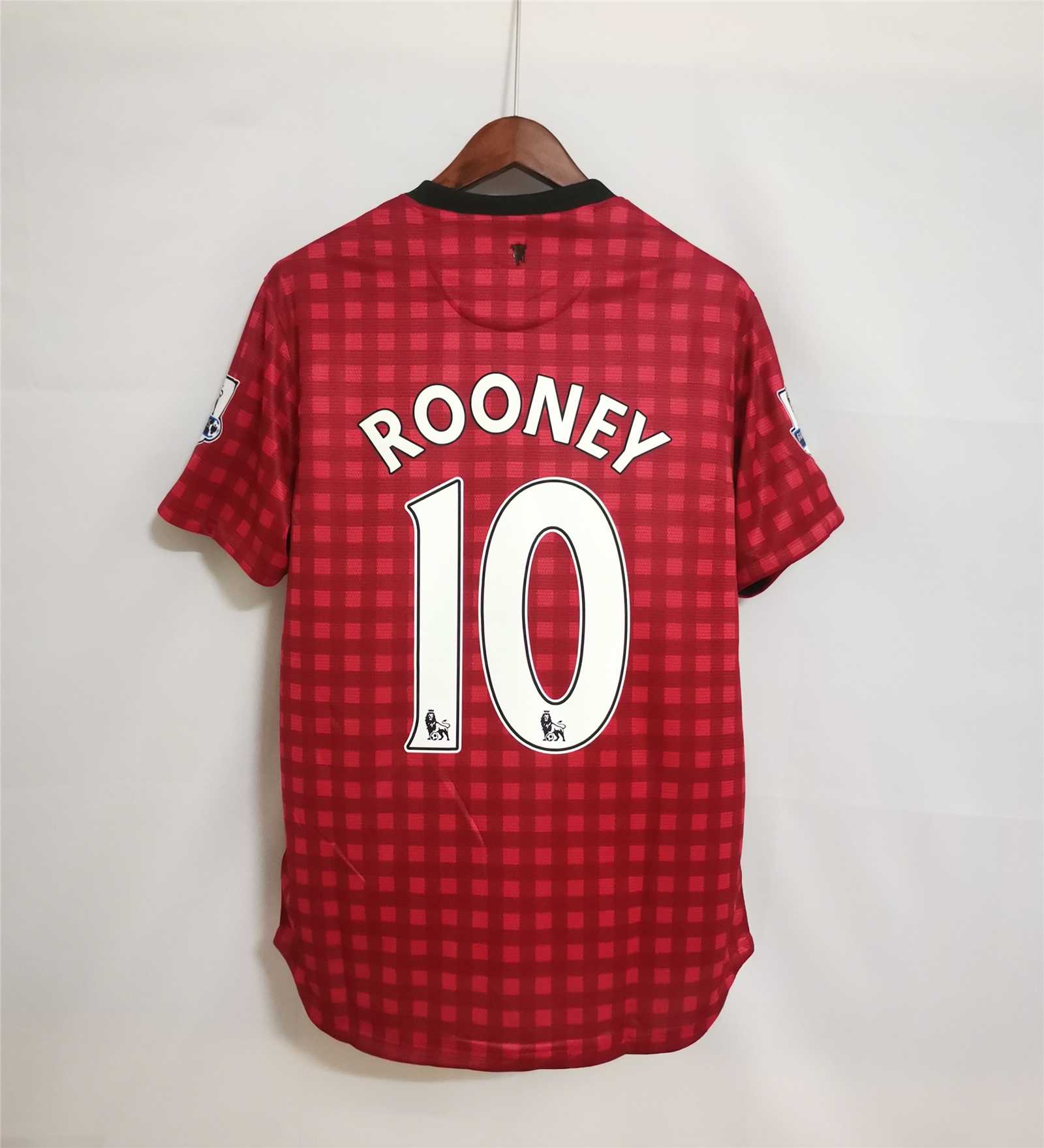 AlphaJersey-Retro Manchester United 12-13 Home Stadium Jersey