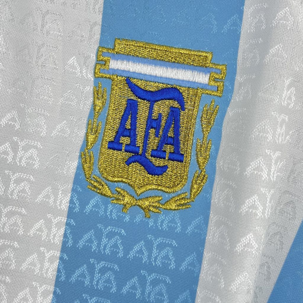 AlphaJersey-Retro Argentina 1996 Home Jersey