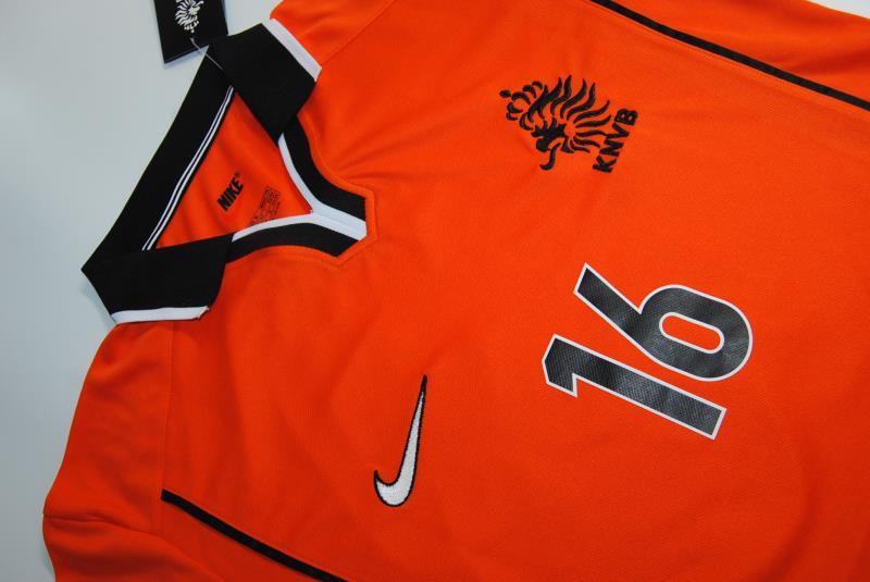 AlphaJersey-Retro Netherlands 1998 Home Stadium Jersey