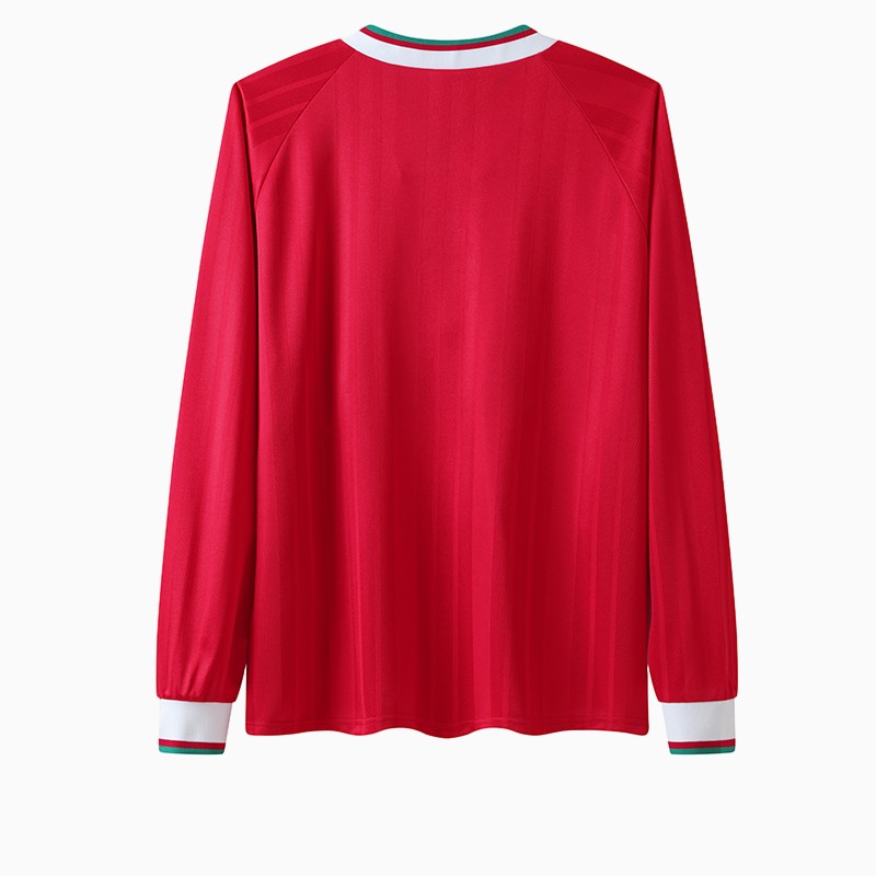 AlphaJersey-Retro Liver.pool 1993-95 Home Stadium Long Sleeve Jersey