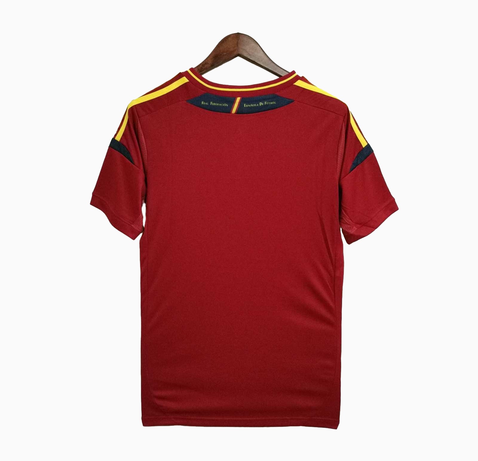 AlphaJersey-Retro Spain 2012 Home Stadium Jersey