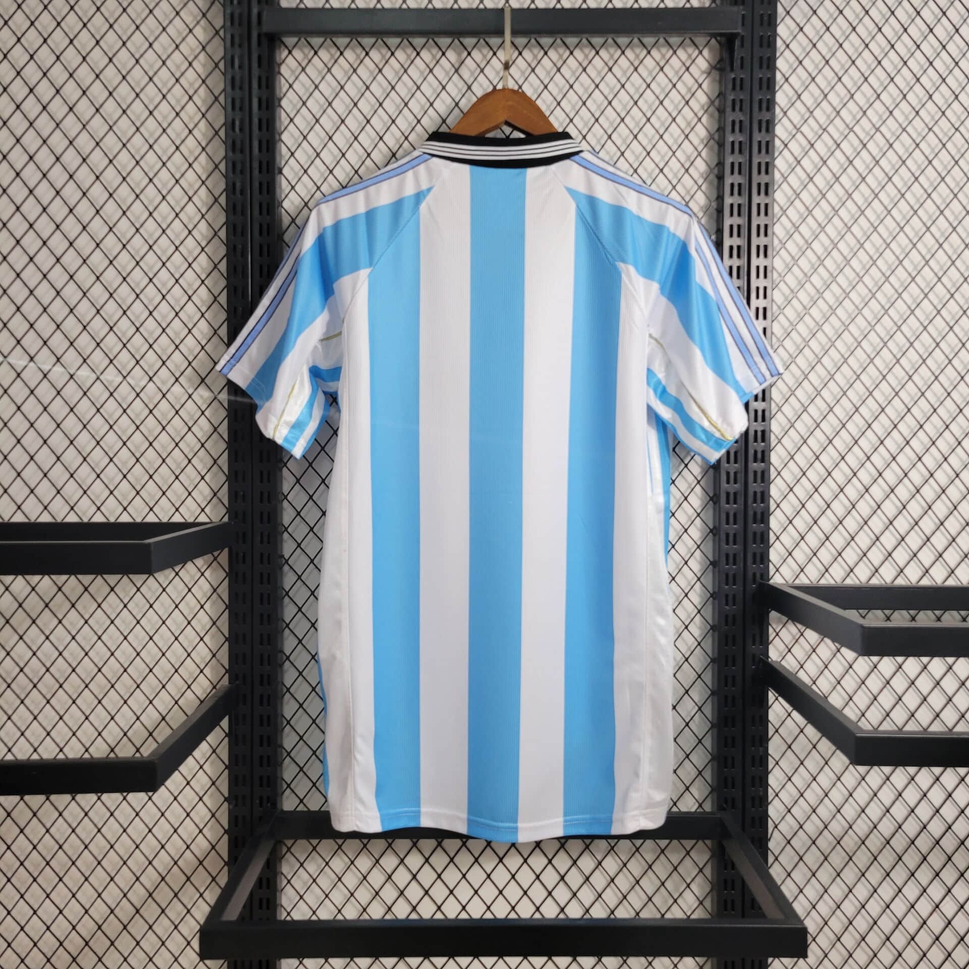 AlphaJersey-Retro Argentina 1998 Home Stadium Jersey